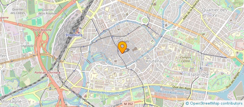 localisation de l'entreprise S.A.S. LAURANA à STRASBOURG