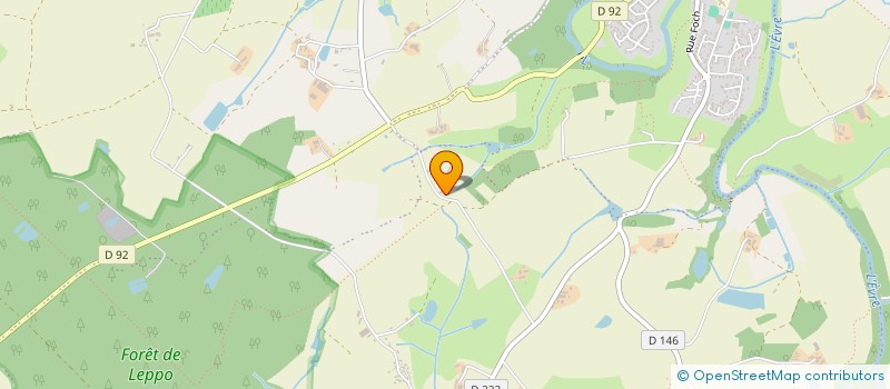 localisation de l'entreprise S.A.S. LES 3 AIRES  BEAUPREAU-EN-MAUGES