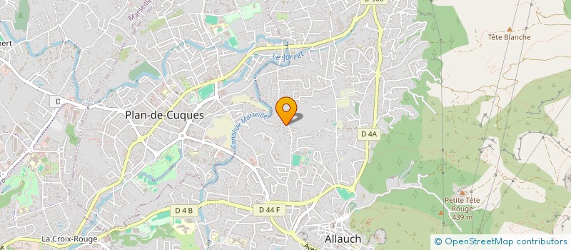 localisation de l'entreprise S.A.S LES CAS PIE à ALLAUCH