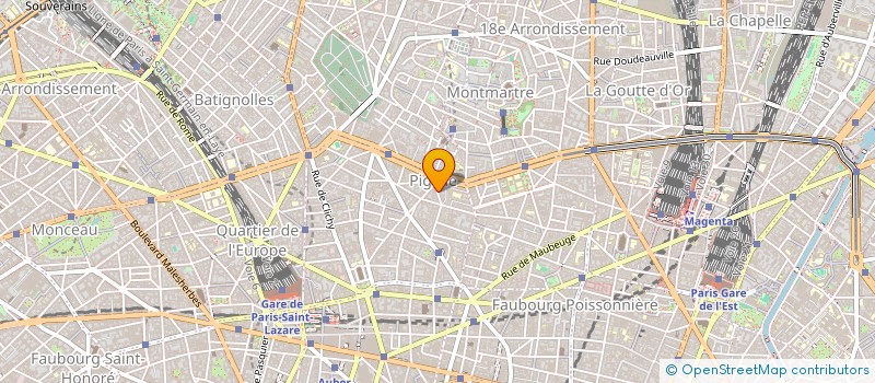 localisation de l'entreprise S.A.S. LPDO  PARIS