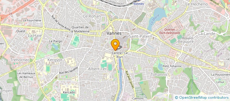 localisation de l'entreprise S.A.S MADE IN LOVE à VANNES