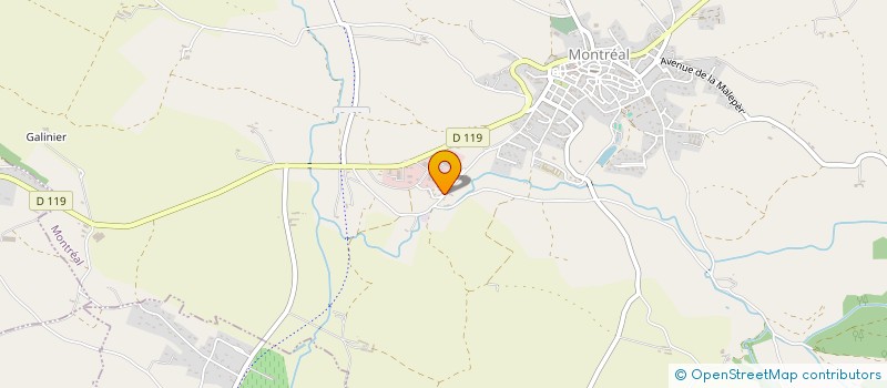 localisation de l'entreprise S A S MATHIEU  ARZENS