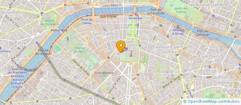 localisation de l'entreprise S.A.S. PEREIRA à PARIS