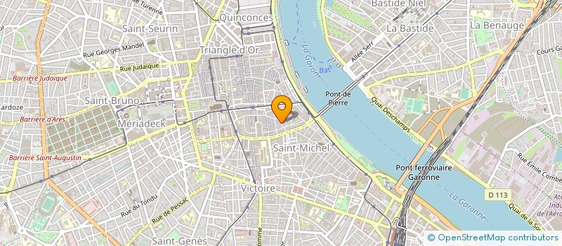 localisation de l'entreprise S.A.S PMFR à BORDEAUX
