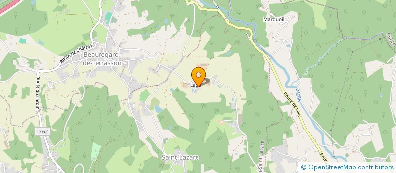 localisation de l'entreprise S.A.S RENOVA CONCEPT  LE LARDIN-SAINT-LAZARE