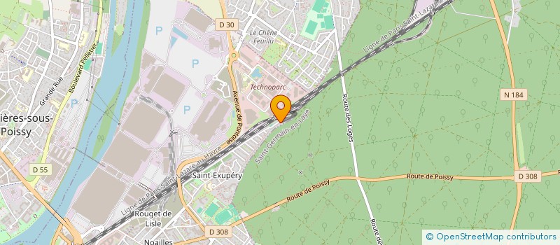 localisation de l'entreprise S.A.S REPAIR AND KASE  POISSY