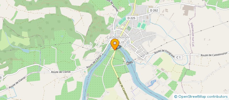 localisation de l'entreprise S.A.S SOLAR EVENTS  LE TEMPLE-SUR-LOT