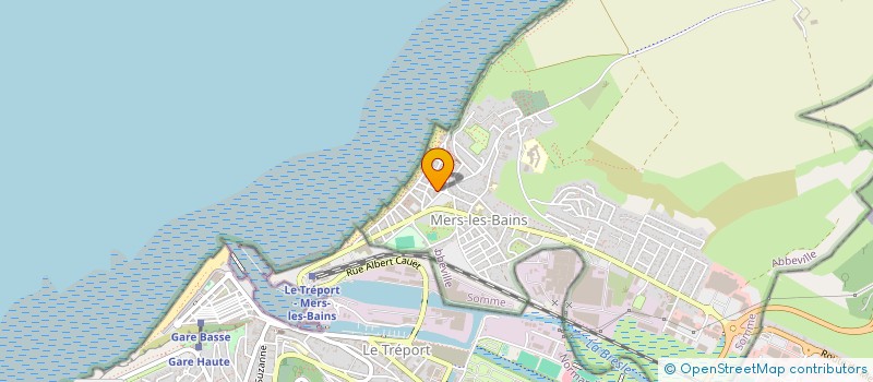 localisation de l'entreprise S.A.S STEFANI NETTOYAGE SERVICES  MERS-LES-BAINS