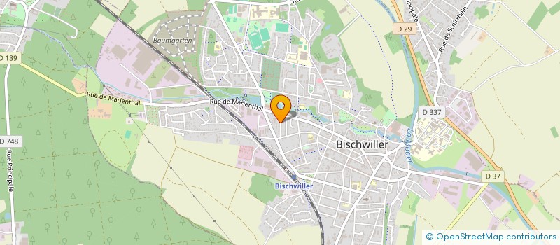 localisation de l'entreprise S.A.S STRAS'CONCEPT  BISCHWILLER