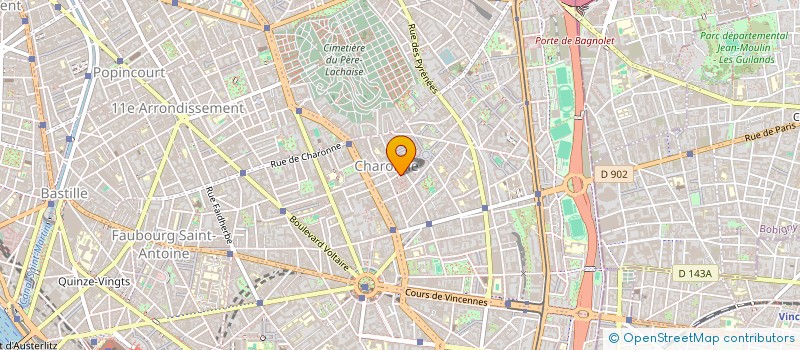 localisation de l'entreprise S.A.S STUDIO SAMEDI  PARIS