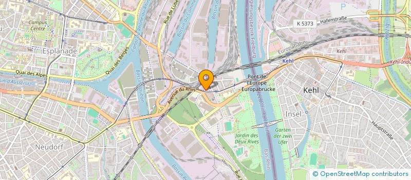 localisation de l'entreprise S.A.S. SUKALDEA à STRASBOURG