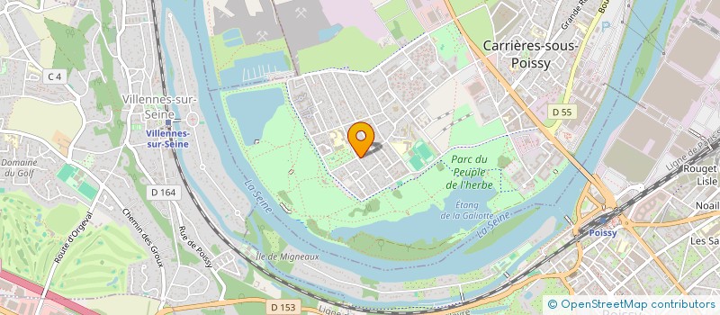 localisation de l'entreprise S.A.S TEAM LOGISTIC & SERVICES à CARRIERES-SOUS-POISSY
