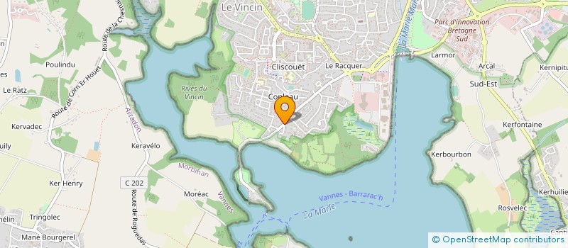 localisation de l'entreprise S.A.S. TERRA HUMANIS à VANNES