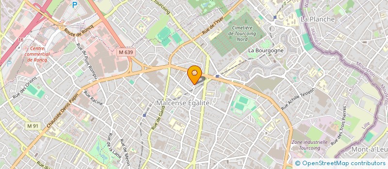 localisation de l'entreprise S.A.S.U AB RENOV  TOURCOING