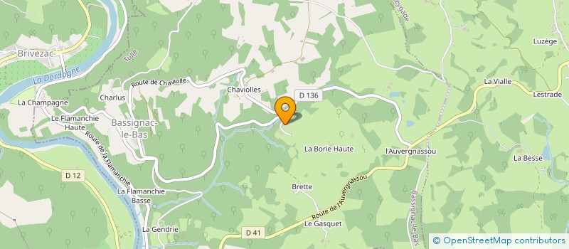 localisation de l'entreprise S.A.S.U CDRENOV  BASSIGNAC-LE-BAS