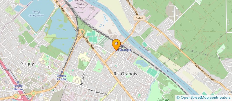 localisation de l'entreprise S.A.S.U. DAHMAN à RIS-ORANGIS