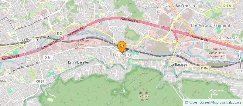 localisation de l'entreprise S.A.S.U HKFOOD  MARSEILLE