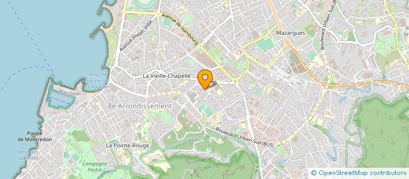 localisation de l'entreprise S.A.S.U HUET CLAUDE à MARSEILLE