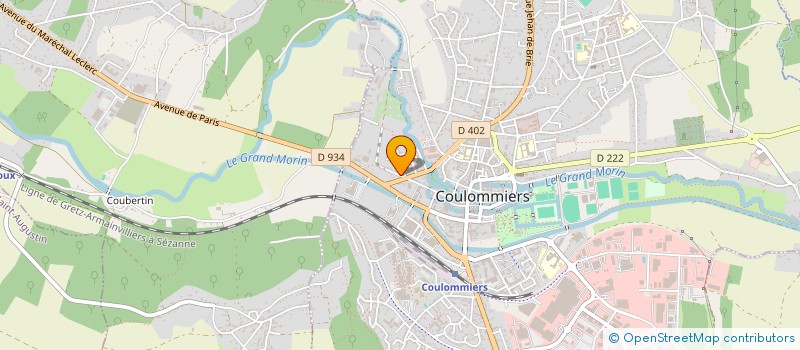localisation de l'entreprise S.A.S.U. LA CABANA à COULOMMIERS