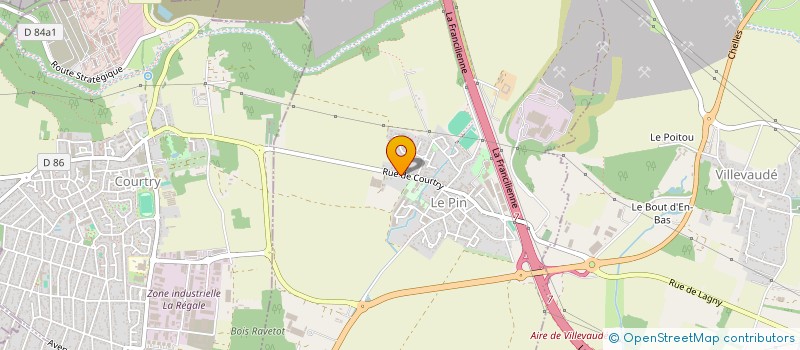 localisation de l'entreprise S.A.S.U LE PIN 77  LE PIN