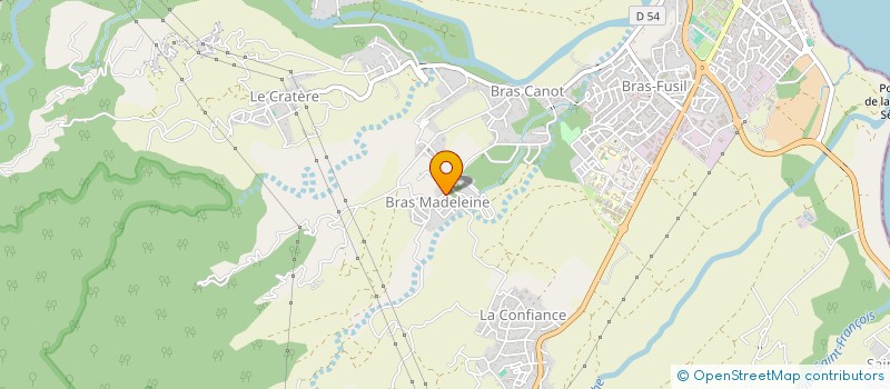 localisation de l'entreprise S.A.S.U LJ ELECTRICITE 974 à SAINT-BENOIT