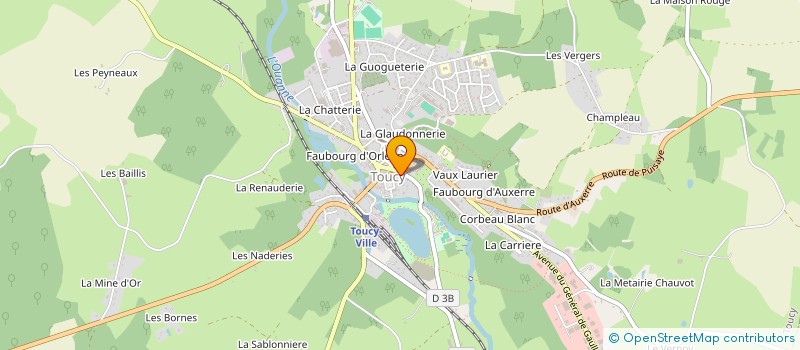 localisation de l'entreprise S.A.S.U LOUP  TOUCY