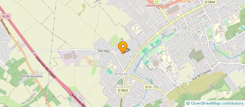 localisation de l'entreprise S.A.S.U MARGAUT - LOC à ANGRES
