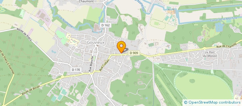 localisation de l'entreprise S.A.S.U MENDES FERREIRA  GOUVIEUX