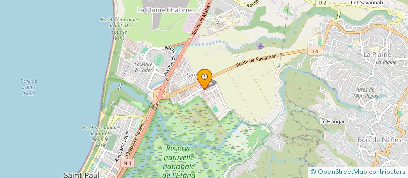 localisation de l'entreprise S.A.S.U SEMSA à SAINT-PAUL