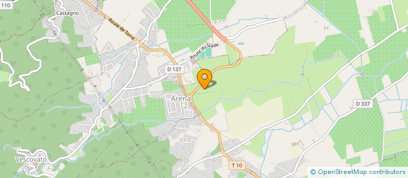 localisation de l'entreprise S.A.S U SPUNTINU à VESCOVATO