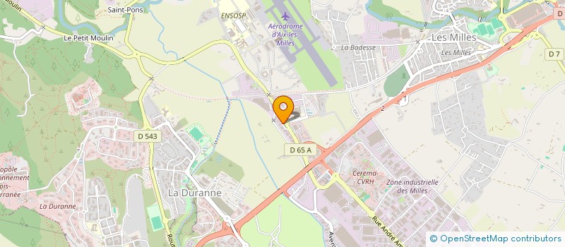 localisation de l'entreprise S.A.S.U TA & YA ZOGH à AIX-EN-PROVENCE