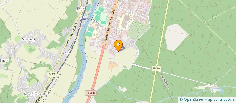 localisation de l'entreprise S.A.S.U TALLAN  LACROIX-SAINT-OUEN