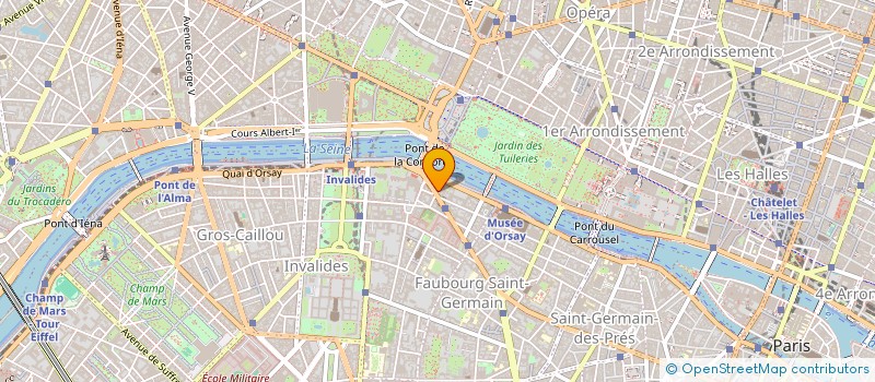 localisation de l'entreprise S.A.S.U TUNA à PARIS