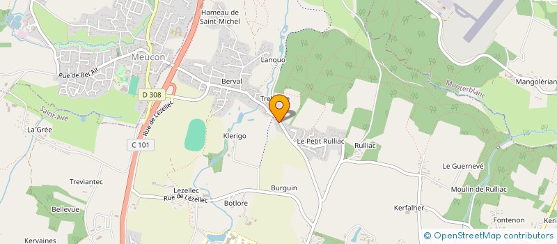 localisation de l'entreprise S.A.S.U WILAUTO à PLESCOP