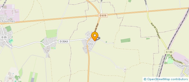 localisation de l'entreprise S.A.S ULYSSE  LISSY