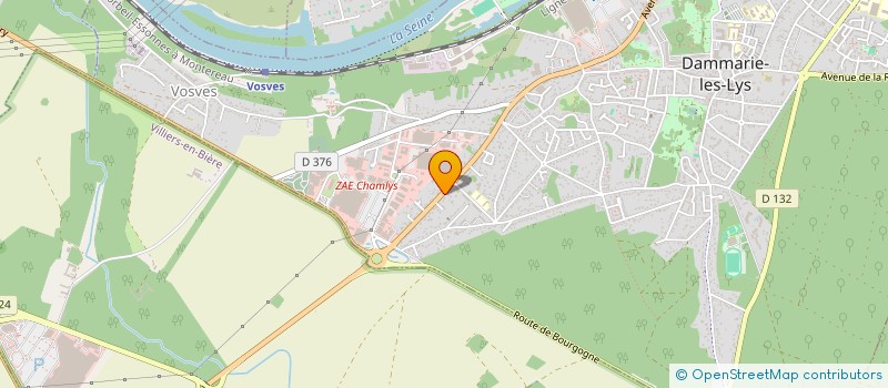 localisation de l'entreprise S.A.S UNLIMITED SPORTS à DAMMARIE-LES-LYS