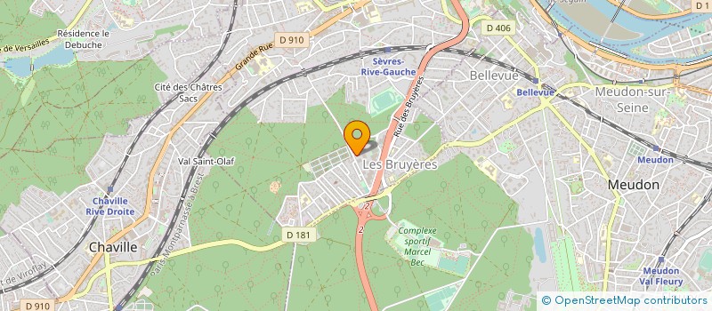 localisation de l'entreprise S.A. SAEM SEMI SEVRES à SEVRES