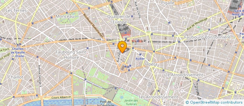 localisation de l'entreprise S.A. SELECTUIVEST  PARIS