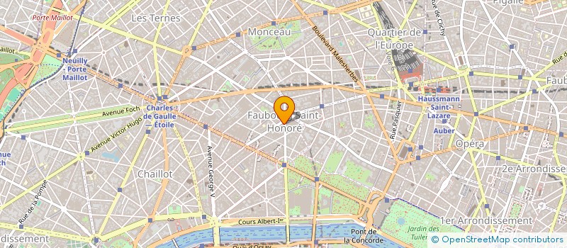 localisation de l'entreprise S.A. SIM ETOILE  PARIS