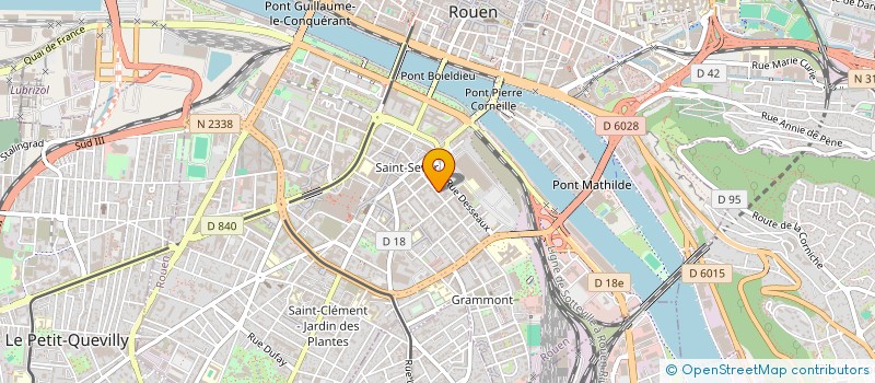 localisation de l'entreprise S&A SOCIETY à ROUEN