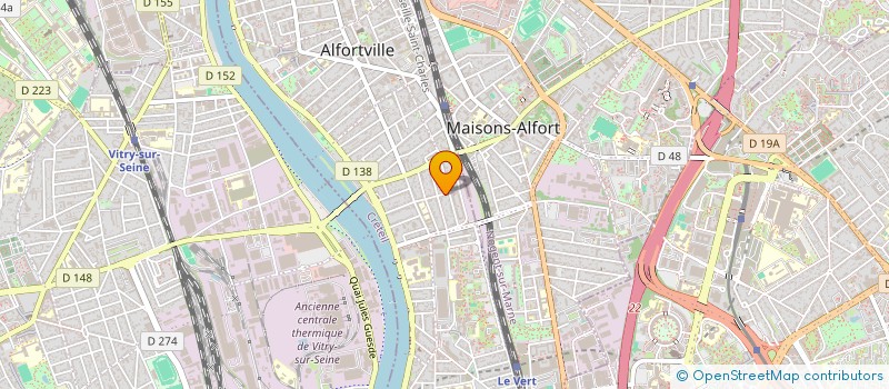 localisation de l'entreprise S.A. SOLIDARITE   ASSOCIATION à ALFORTVILLE
