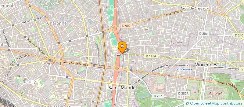 localisation de l'entreprise S.A. STE IMMOBILIERE EQUIPEMENT THERMIQU  PARIS