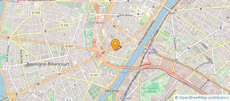 localisation de l'entreprise S.A.T  PARIS