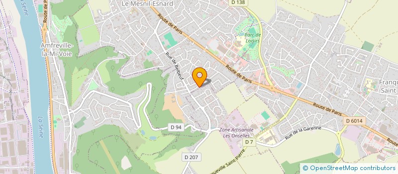 localisation de l'entreprise S.A.T.C  LE MESNIL-ESNARD