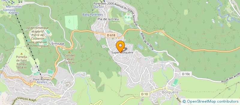 localisation de l'entreprise S.A.T.E.D  BOLQUERE