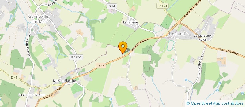 localisation de l'entreprise S.A.T.GOH à RANVILLE