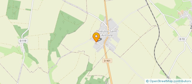 localisation de l'entreprise S A TROLEM à THIEULOY-SAINT-ANTOINE