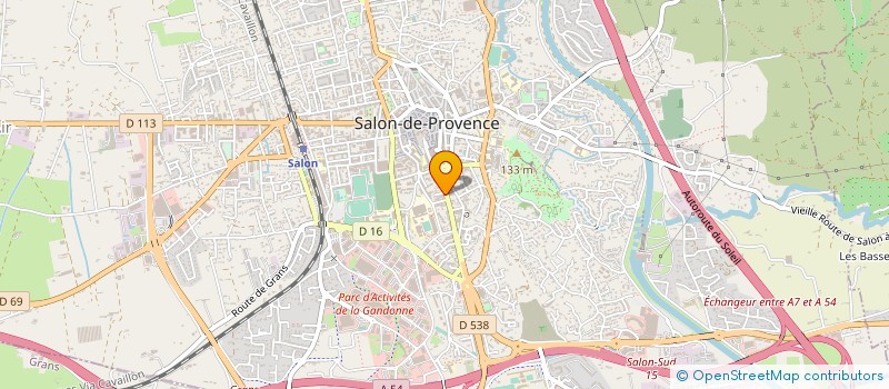 localisation de l'entreprise S.A.V.A à SALON-DE-PROVENCE