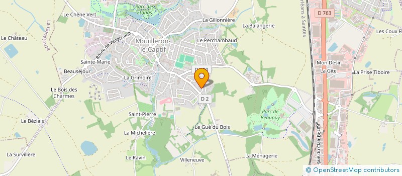 localisation de l'entreprise S.A.V.A. MOTORS à MOUILLERON-LE-CAPTIF