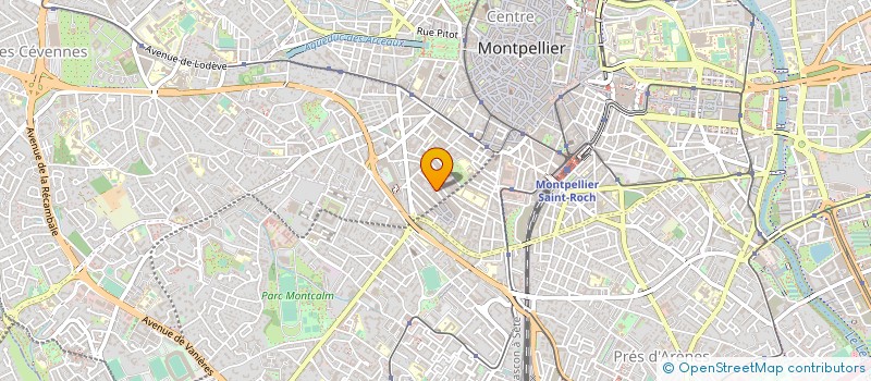 localisation de l'entreprise S.A.V DISTRIBUTION à MONTPELLIER
